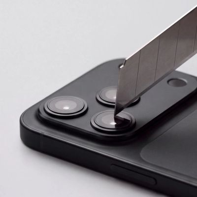 5. Tech-Protect Camalloy Fit+ Camera Cover for iPhone 18 Pro Max - Black