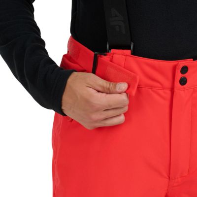 5. Men's ski pants 4F FNK M1155 red 4FWAW25TFTRM1155 62S