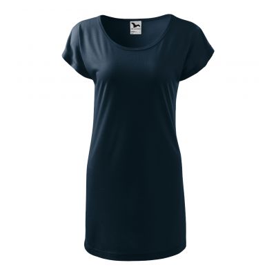 4. Malfini Love W Dress MLI-12302 Navy Blue