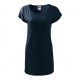 4. Malfini Love W Dress MLI-12302 Navy Blue