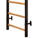 113. GYMNASTIC LADDER, HANDLEBAR AND BENCH BENCHK 733B