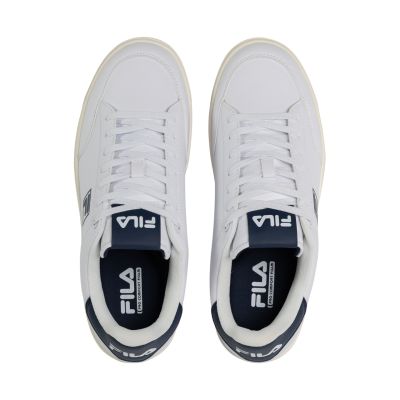 10. Fila Courtbay men's shoes white and navy blue FFM0365 13462