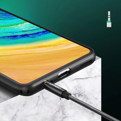 3. Ugreen AV123 headphone cable 3.5 mm minijack (male) - 2x 3.5 mm minijack (female) - black