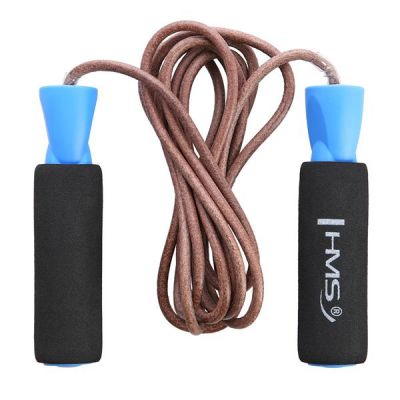 4. HMS SK17 Leather Skipping Rope 