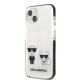 2. Karl Lagerfeld KLHCP13STPEKCW iPhone 13 mini 5.4" hardcase white/white Karl&Choupette