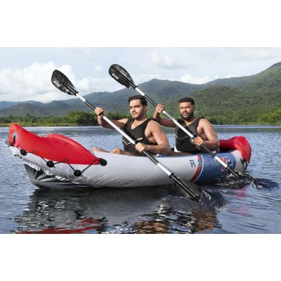 3. Bestway 65077/25 Sport Kayak 1 Person Multicolor Acrylonitrile Butadiene Styrene Copolymer (ABS), Aluminum, Polypropylene (PP), Polyvinyl Chloride (PVC) Inflatable Kayak