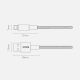 16. Baseus Tungsten USB - Lightning cable 2.4 A 1 m black (CALWJ-01)