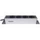 4. INTELLINET 10-WAY RACK POWER STRIP, 4 SC OUTLETS