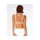8. RIP CURL Wave Shapers Stripe Banded Tri Bikini Top – White