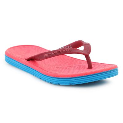 NEW BALANCE WOMEN`S PRO THONG FLOPS BLUE/MAROON/PINK NBW6076BMP