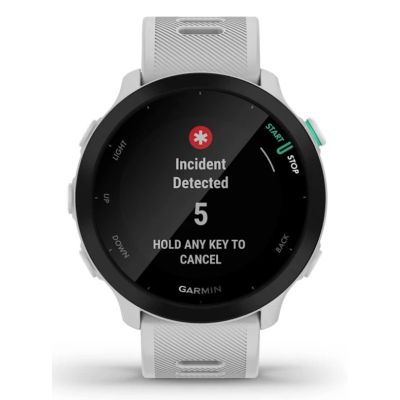 8. Garmin Forerunner 55 watch, 42mm MIP White