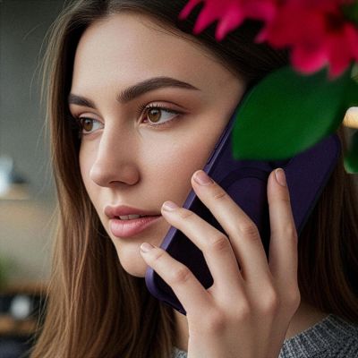 6. 3mk Smoke MagCase for iPhone 17 Pro Max - Purple-Translucent