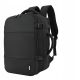 3. NOVEEN CTB500 Black 40x20x25 Cabin Travel Backpack with Pump