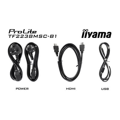 16. Iiyama TF2238MSC-B1 - Digital A-board - 55.9 cm (22") - LED - 1920 x 1080 pixels