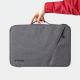 3. Wozinsky WTNP-17G 17" Laptop Bag with Retractable Handle - Gray