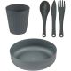 8. REDCLIFFS 6-in-1 Travel Cutlery Set