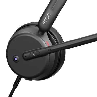 4. Epos Impact 460T USB-C Wired On-Ear Headphones + USB-A Adapter