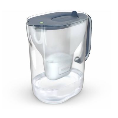 9. Brita Essential XL jug + 3 cartridges dark blue