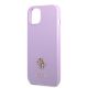 6. Guess GUHCP13SPS4MU iPhone 13 mini 5.4" purple/purple hardcase Saffiano 4G Small Metal Logo