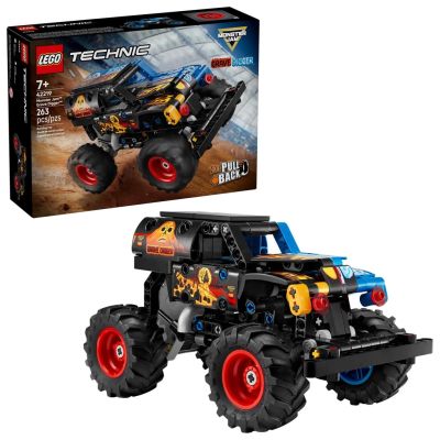 12. LEGO Technic 42219 Monster Jam Grave Digger Fire and Ice