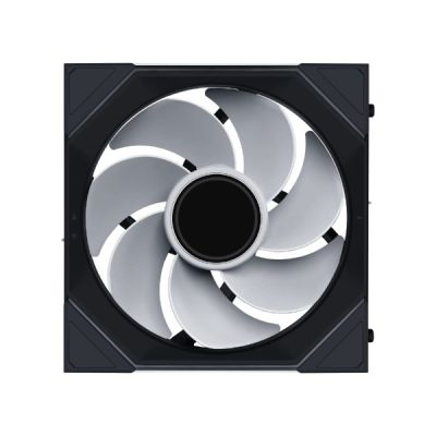 5. Lian Li Uni Fan 14RSLIN1W1B Computer Case Fan 14cm Black 1 pc.