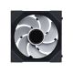 5. Lian Li Uni Fan 14RSLIN1W1B Computer Case Fan 14cm Black 1 pc.