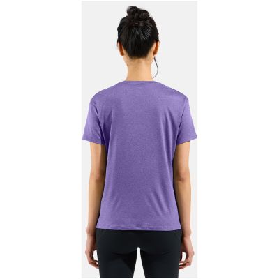 5. Odlo ASCENT SUN. SEA. MOUNTAINS. women's crew-neck short-sleeve T-shirt, purple