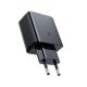 3. Acefast wall charger USB Type C / USB 32W, PPS, PD, QC 3.0, AFC, FCP black (A5 black)