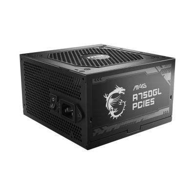 MSI MAG A750GL PCIE5 750W 80+ Gold ATX 3.1 Power Supply