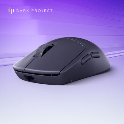 14. Dark Project DPP_NEXUS_BLACK Gaming Mouse Ambidextrous RF Wireless + Bluetooth + USB Type-C Optical 26000 DPI