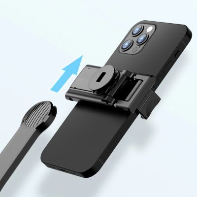 6. Selfie stick Dudao F18S 4-in-1 foldable tripod with remote control - black