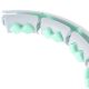 9. Hula hoop HMS HHW06 with studs, weight and counter green