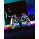 2. Deltaco Gaming GAM-169-T Game Controller Transparent Bluetooth/USB Gamepad Android, Nintendo Switch, PC, PlayStation 4, iOS
