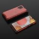 3. Honeycomb Case armor cover with TPU Bumper for Samsung Galaxy A42 5G red