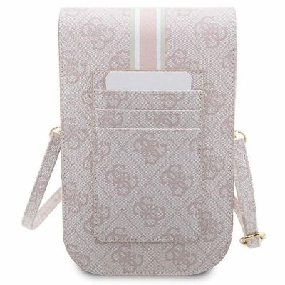 5. Guess 4G Stripe handbag - pink