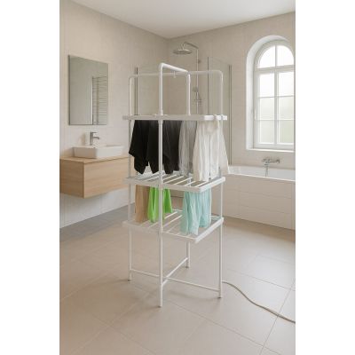7. Adler AD 7829 Foldable Electric Clothes Dryer