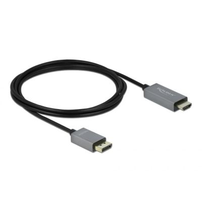 DeLOCK Active DisplayPort 1.4 to HDMI Cable 4K 60 Hz (HDR), 2 m
