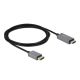 DeLOCK Active DisplayPort 1.4 to HDMI Cable 4K 60 Hz (HDR), 2 m