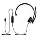 5. Logitech H570e Headset Wired Headband Office/Call Center USB Type-C Black
