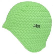 Aqua-Speed Latex Bombastic Tic-Tac Swim Cap Light Green