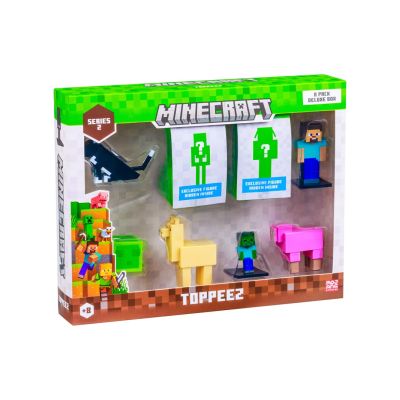 MINECRAFT S2 FIGURES - 8 PACK DELUXE BOX (ASSORTMENT)