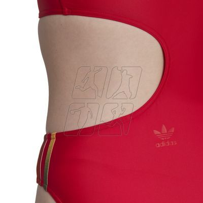 6. Adidas Originals Adicolor 3D Trefoil Swimsuit W GJ7716 swimsuit