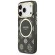 2. Guess IML Peony Dot MagSafe Case for iPhone 17 Pro - Black