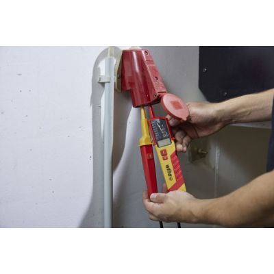 8. Wiha 45217 Voltage Tester Red, Yellow