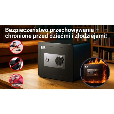10. Extralink Lock Star M-30 Mechanical Combination Safe