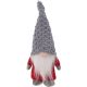 4. DECORATIVE SANTA CLAUS 22CM GREY SCALE