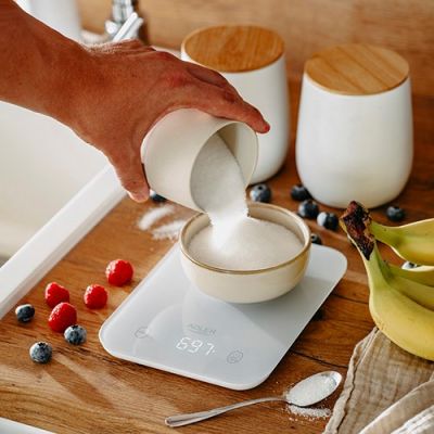 6. ADLER AD 3181 kitchen scale gray
