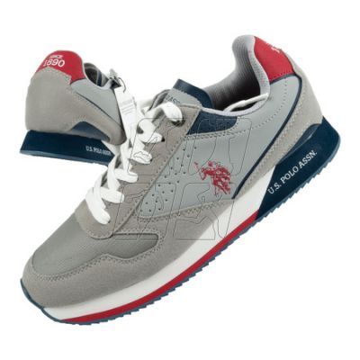 US Polo ASSN trainers. M NOBIL003A-LGR001