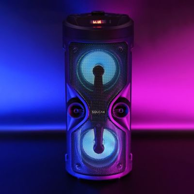 18. SQUEAK KARAOKE SPEAKER HARMONY BLUETOOTH 5.0, FM RADIO, MICROSD, AUX, USB SQ1004