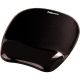 Fellowes CRYSTAL Gel Mouse Pad and Wrist Rest Black